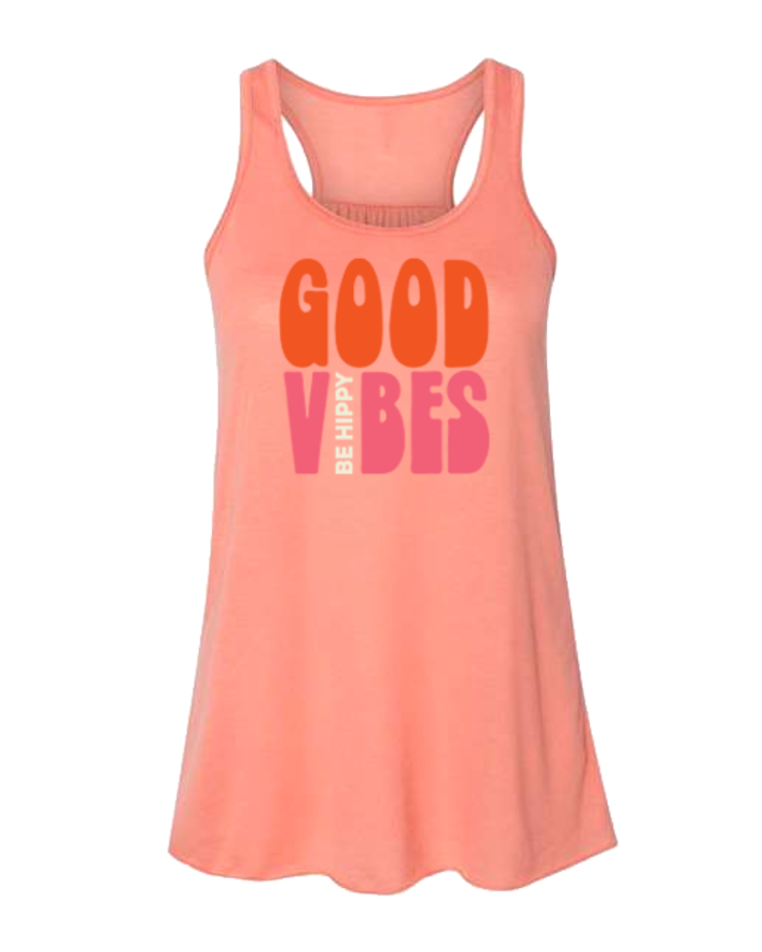 Good Vibes Flowy Racerback Tank