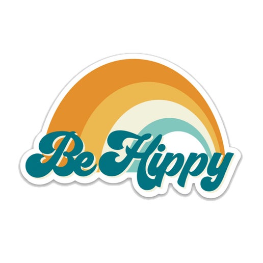 Be Hippy Swell Sticker