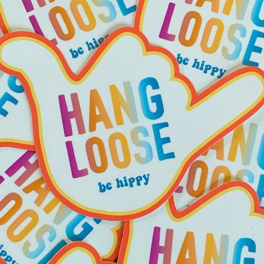 Hang Loose Sticker