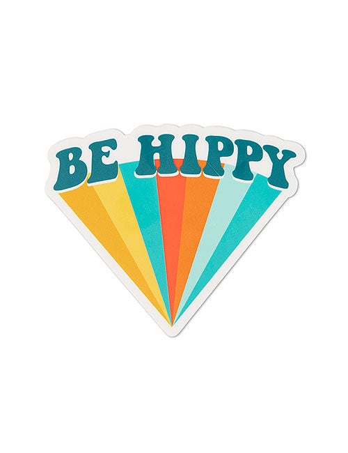 Rainbow Burst Sticker