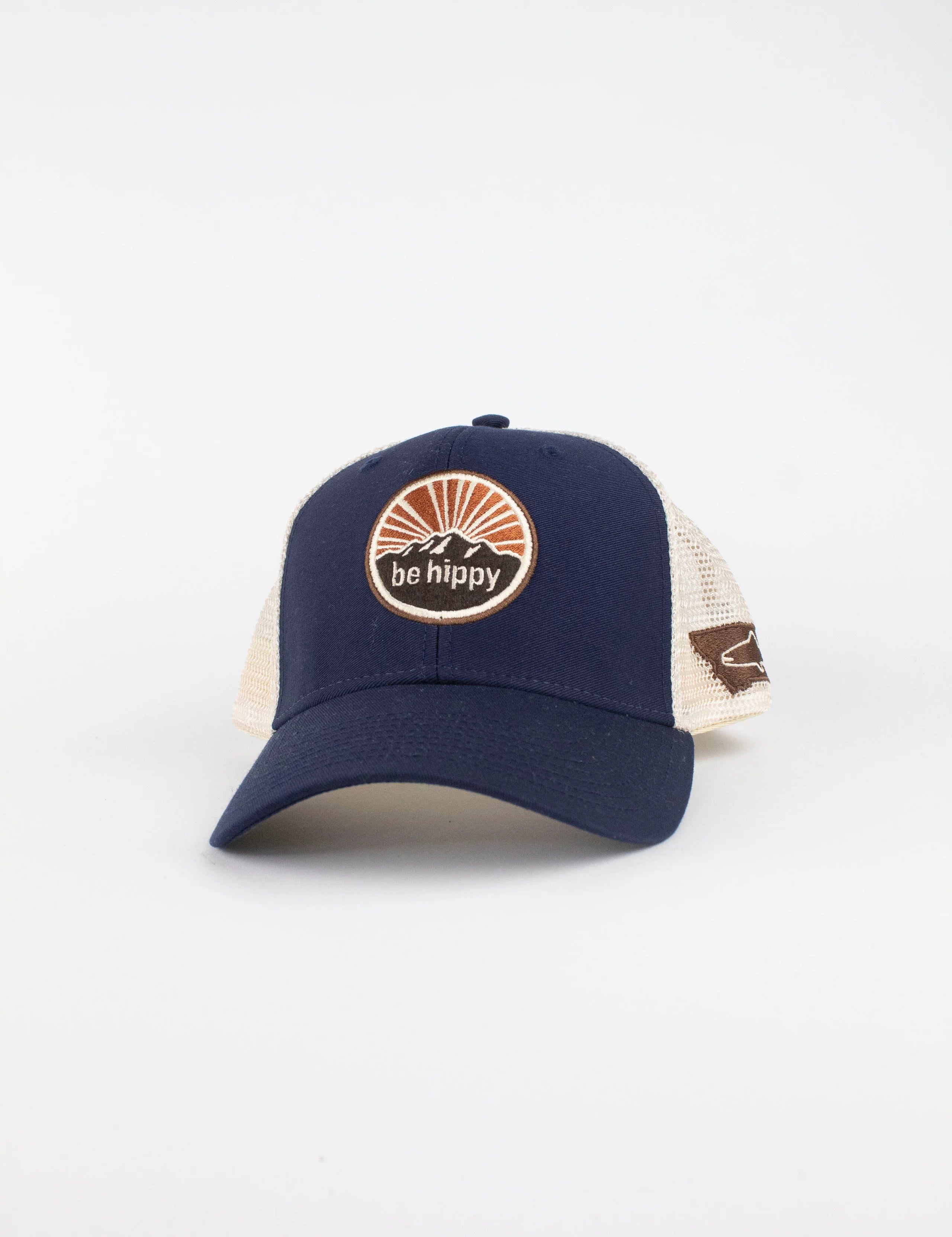 Mountain Trucker Hat – Montana Flag
