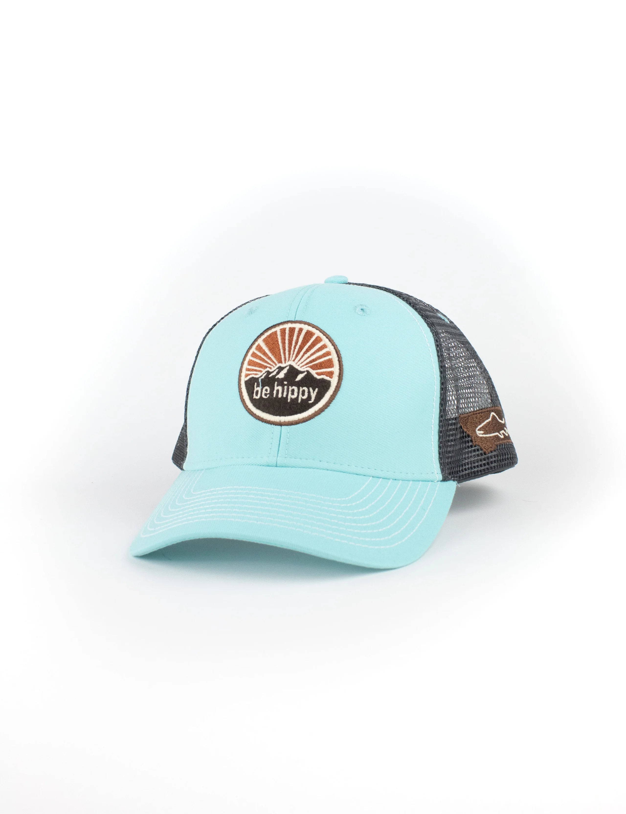 Mountain Trucker Hat – Montana Flag