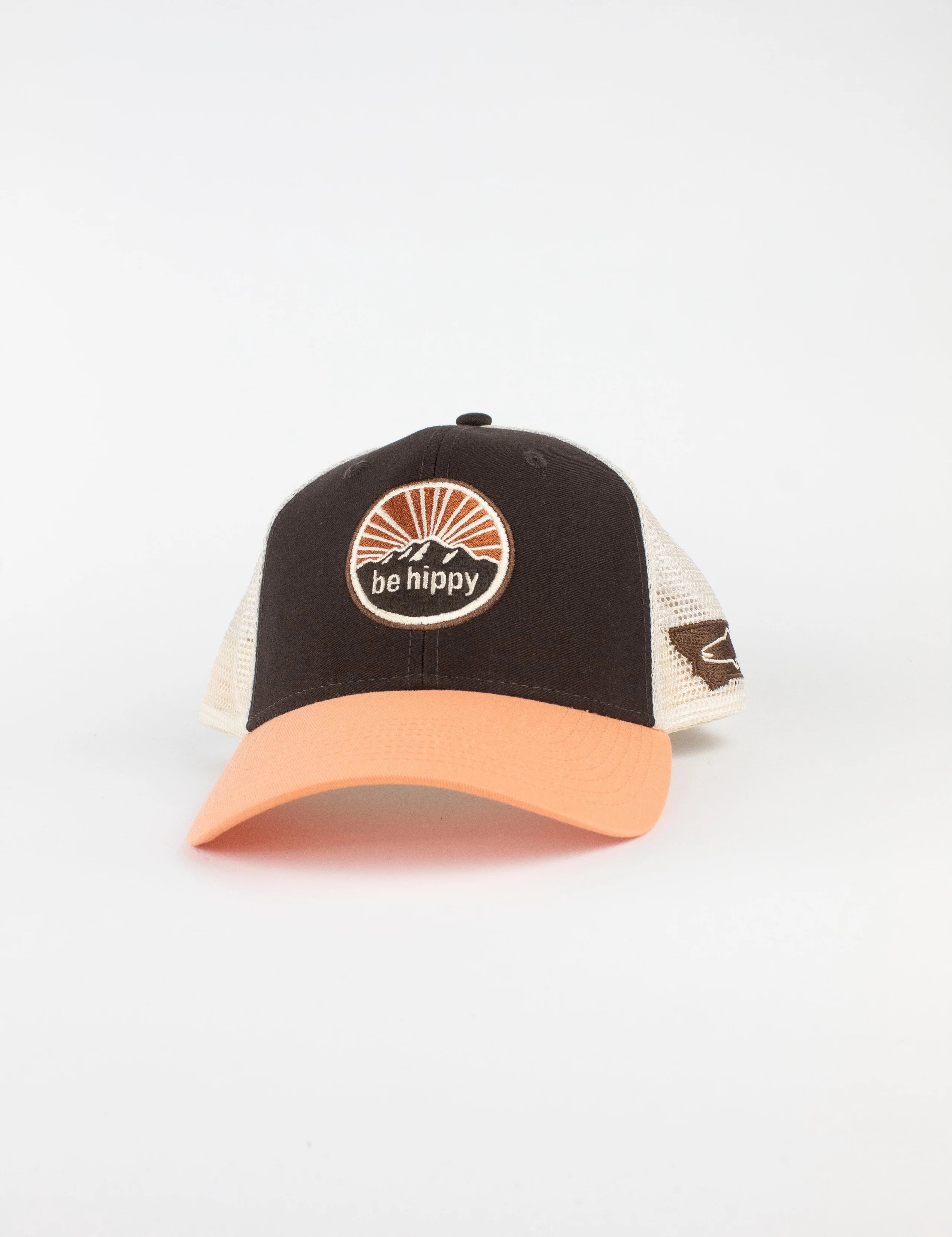 Mountain Trucker Hat – Montana Flag