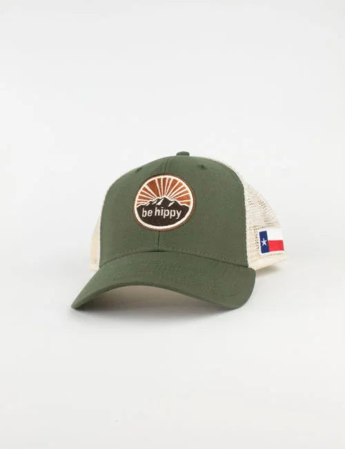 Mountain Trucker Hat – Texas Flag