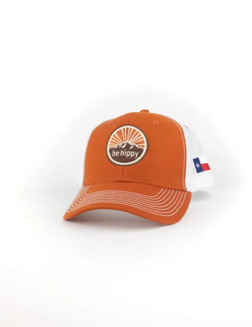 Mountain Trucker Hat – Texas Flag