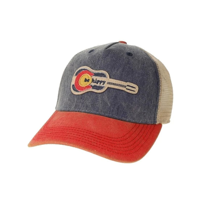 Colorado Guitar Navy/Scarlet Hat