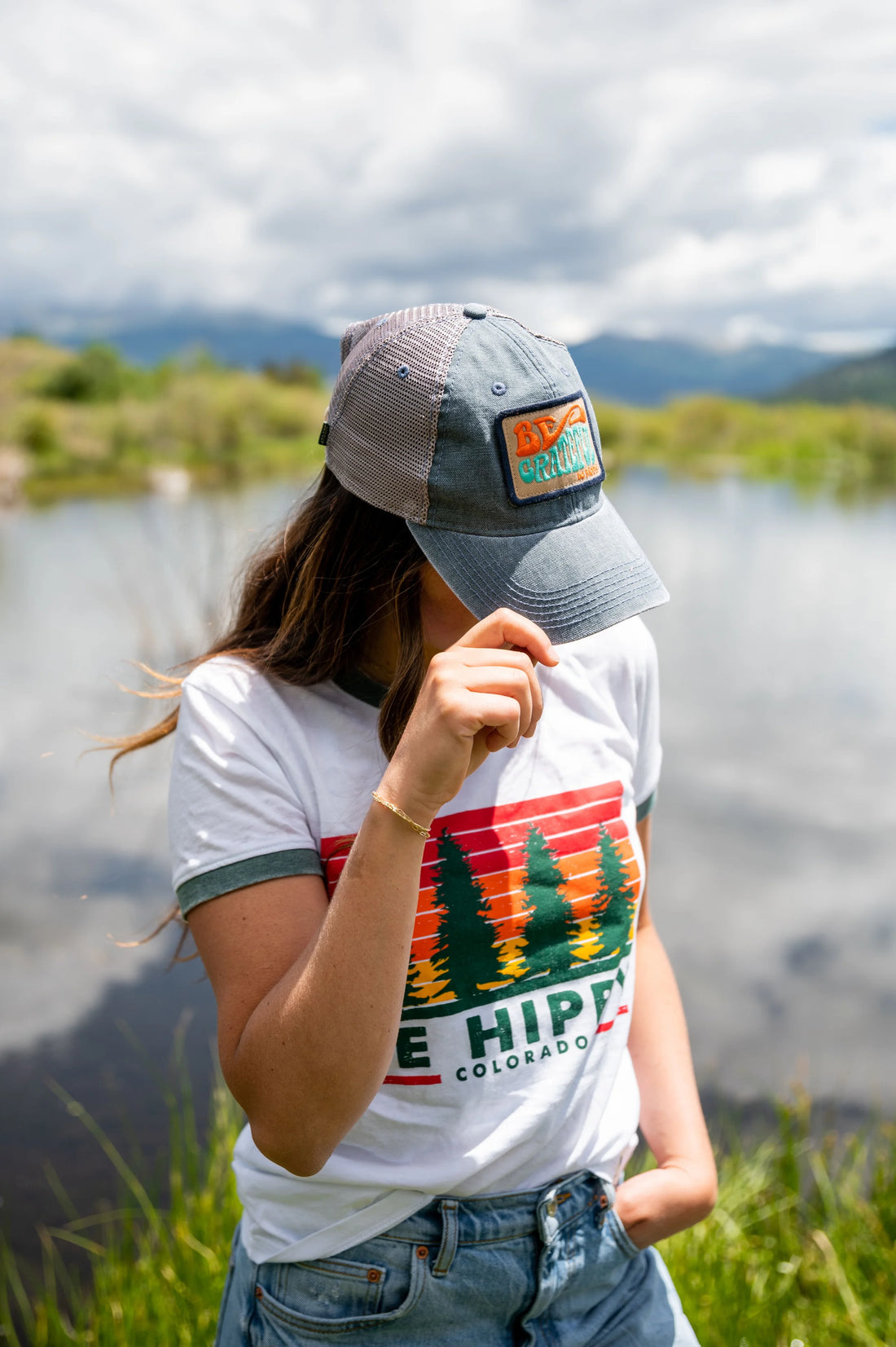 Be Grateful Patch Hat