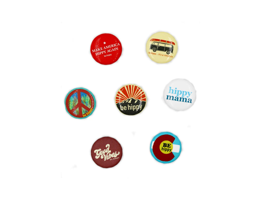 Be Hippy Pins