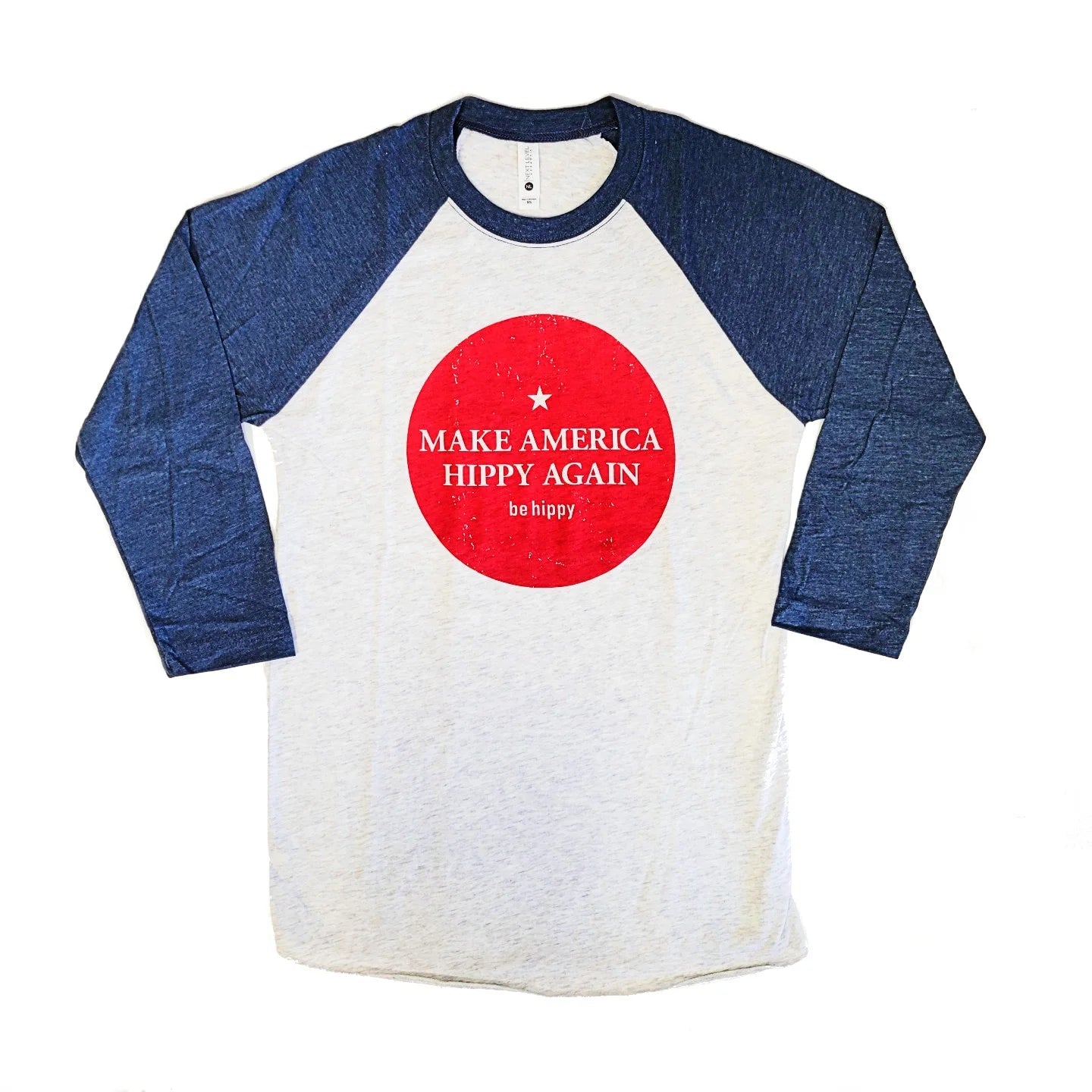 Make America Hippy Baseball Tee