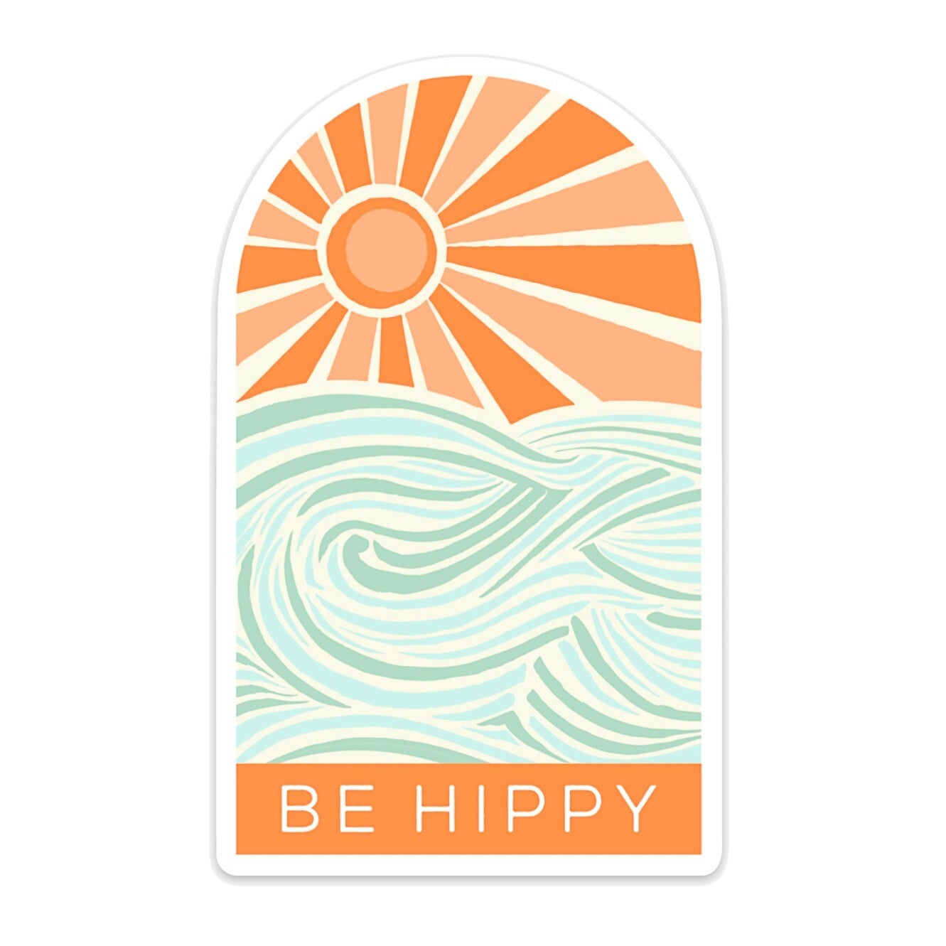 Coastal Vibes Sticker