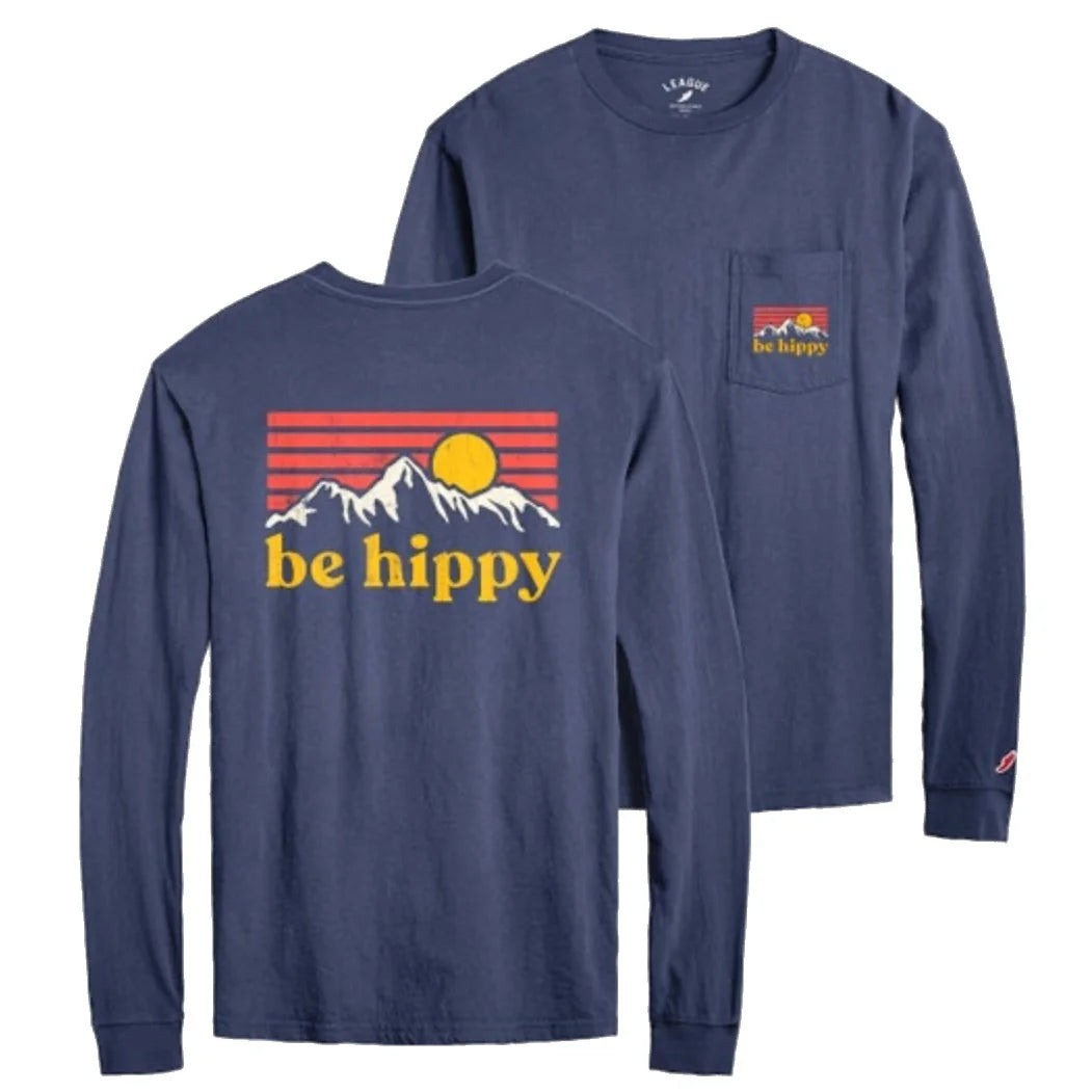 Long Sleeve Pocket Mountain Tee