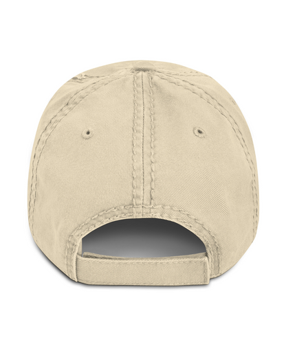 Peace Distressed Dad Hat