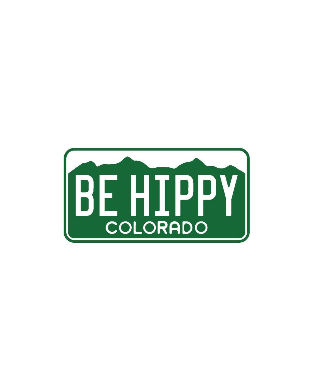 Mini Colorado License Plate Sticker