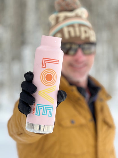 Pink LOVE Insulated Bottle 20oz