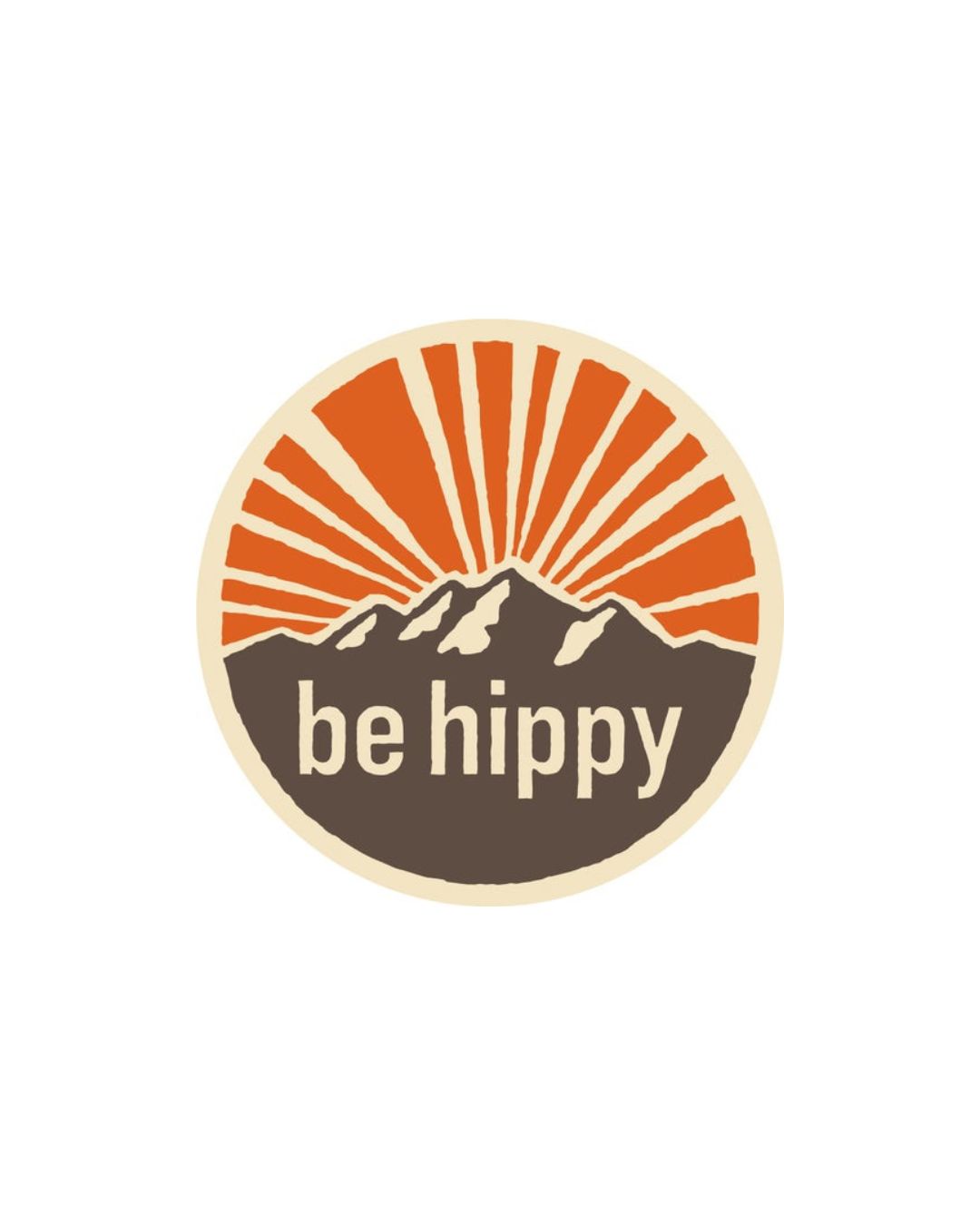 Mini Original Mountain Logo Sticker