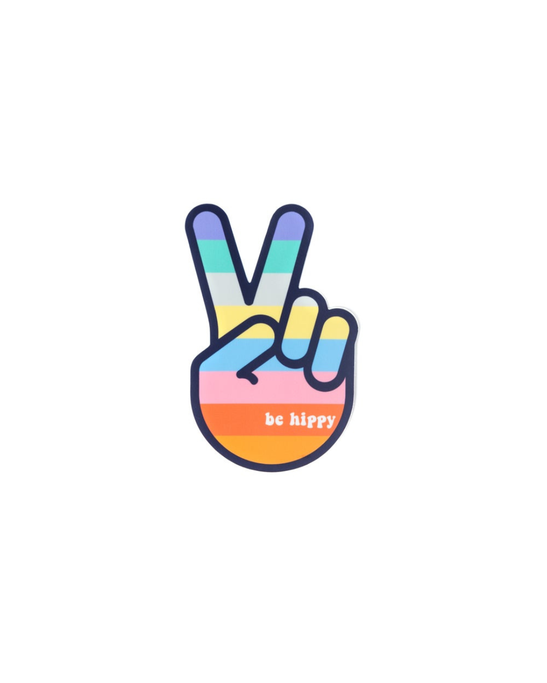 Mini Peace Out Sticker