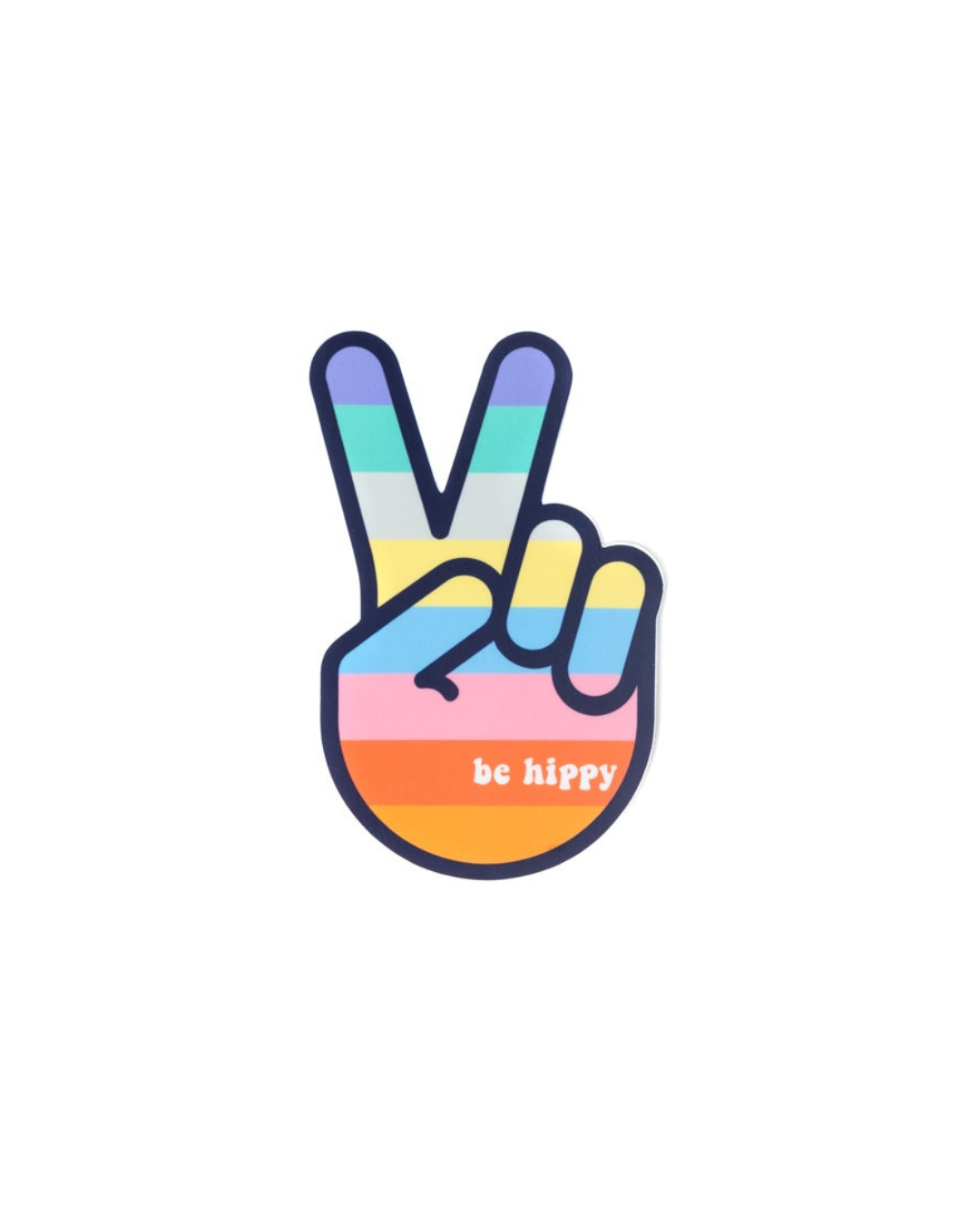 Mini Peace Out Sticker