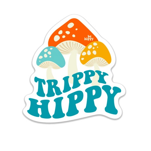 Trippy Hippy Sticker