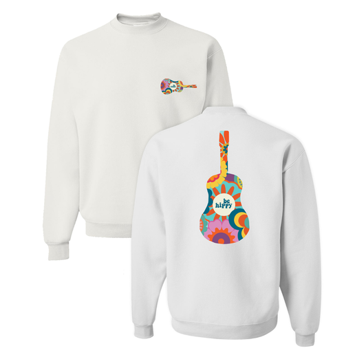 Flower Power Guitar Sweatshirt