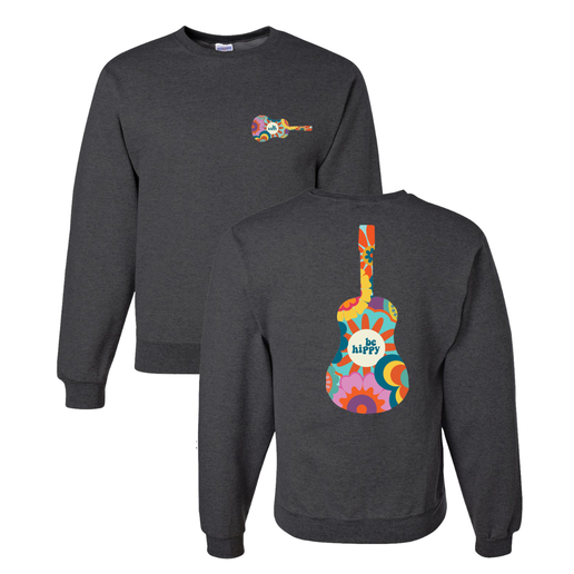 Flower Power Guitar Sweatshirt