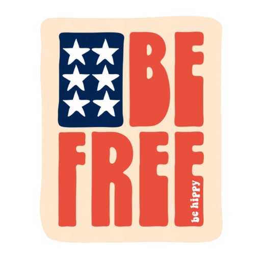 Independence Be Free Sticker