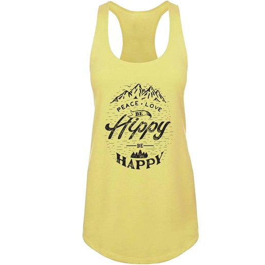 Be Hippy, Be Happy tank