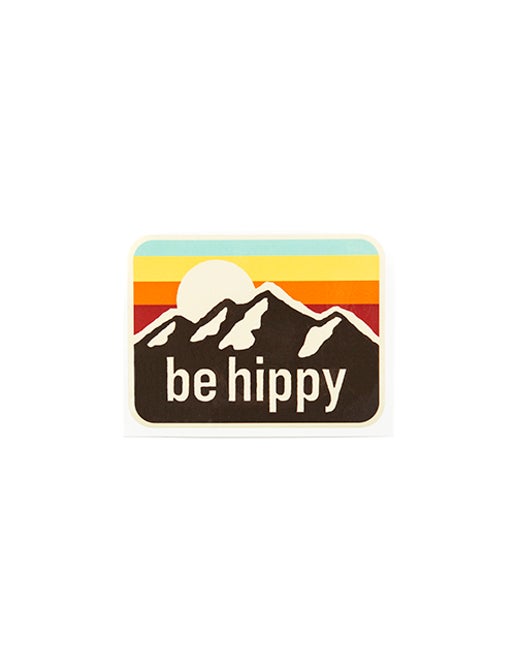 Mini Sunrise Mountain Sticker