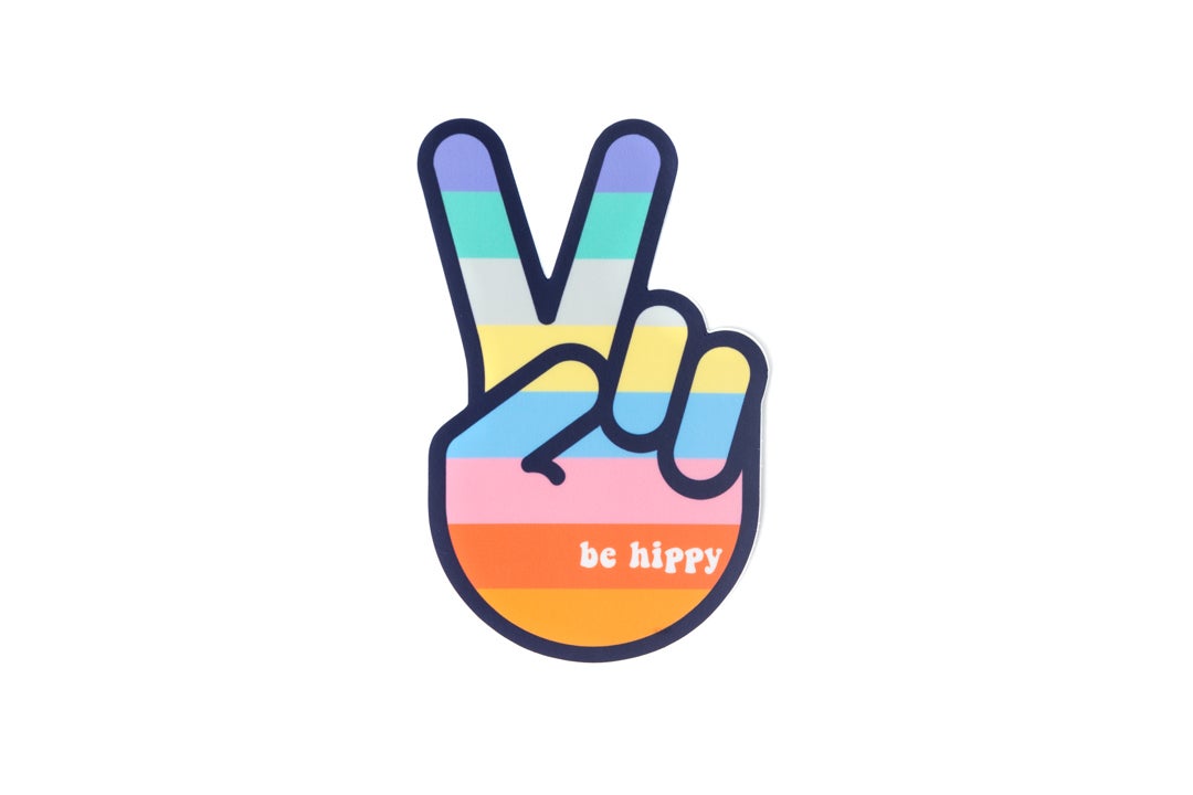 Peace Out Sticker