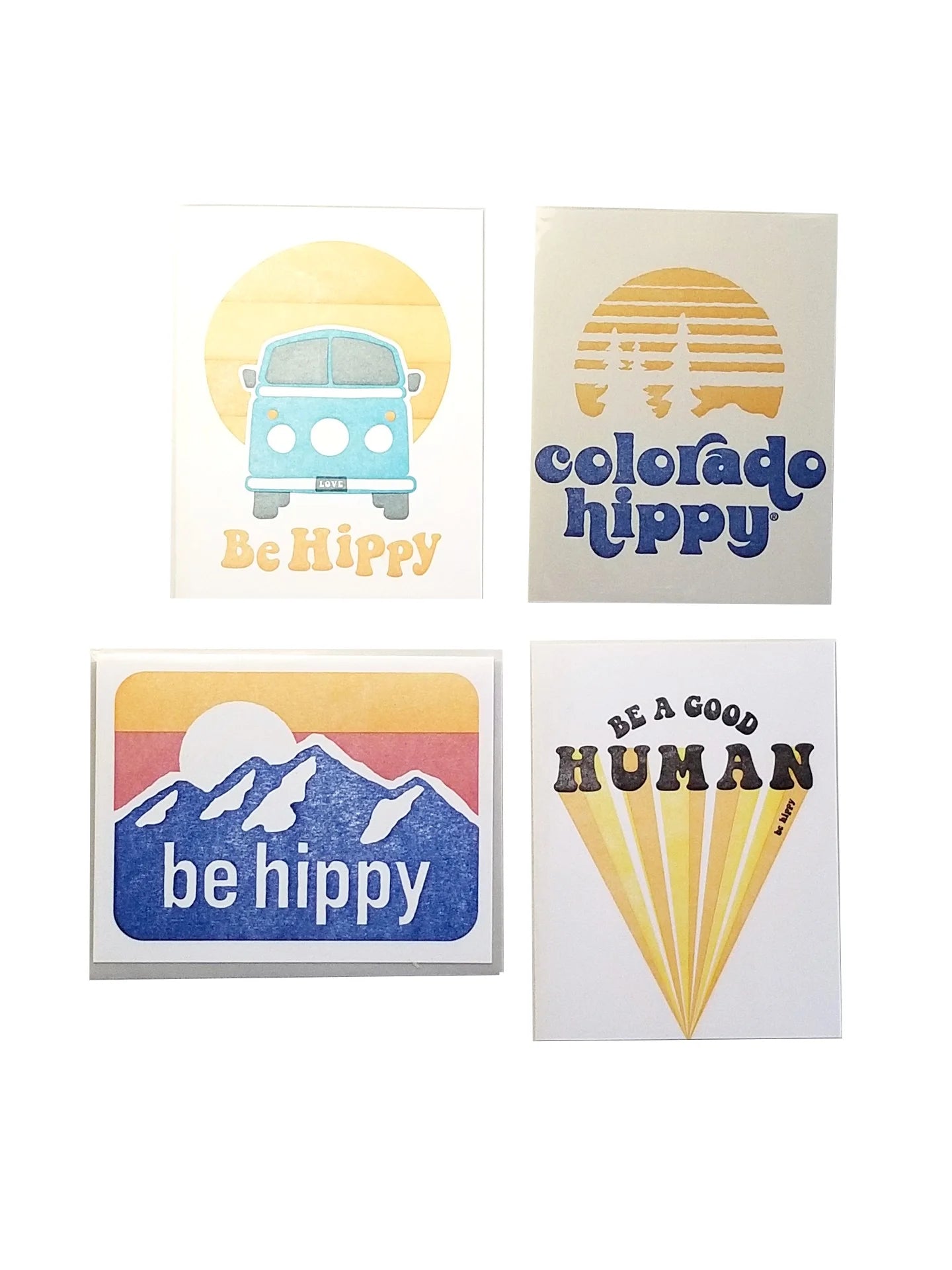 Hippy Greeting Cards