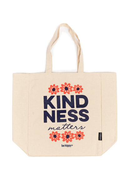 Eco Hippy Tote - Kindness Matters