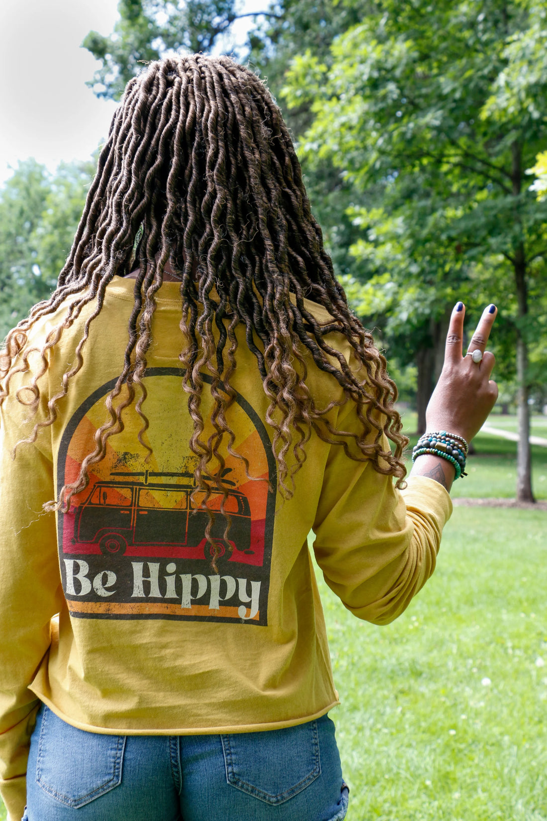 Sunshine Bus Long Sleeve Tee