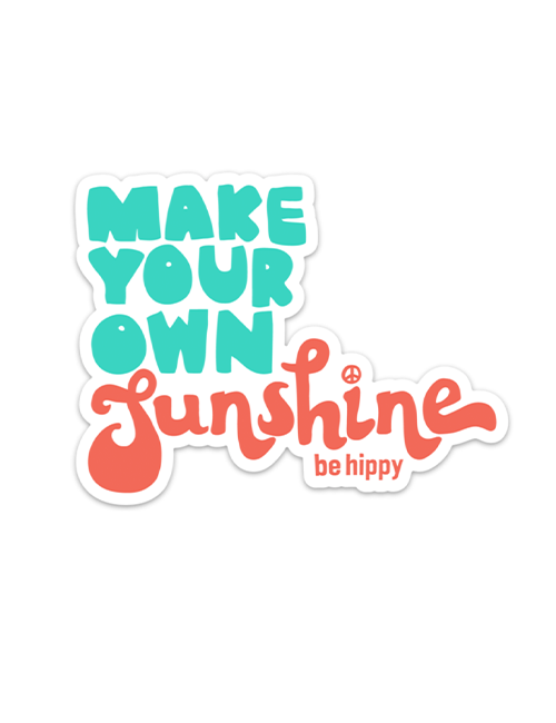 Make Your Own Sunshine Sticker