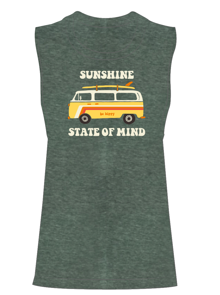 Sunshine State of Mind Muscle Tee SALE