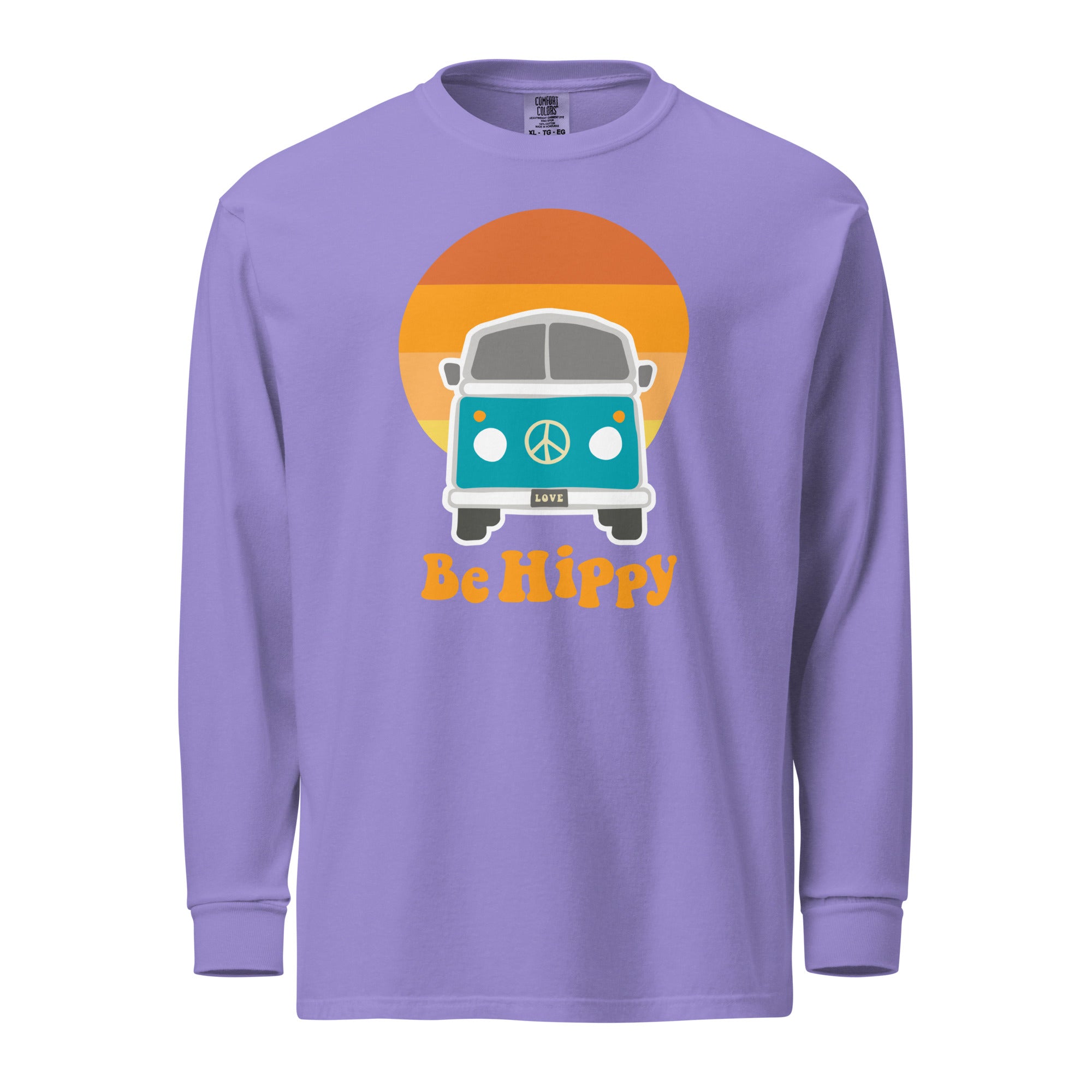 Sunset Bus Long Sleeve Tee