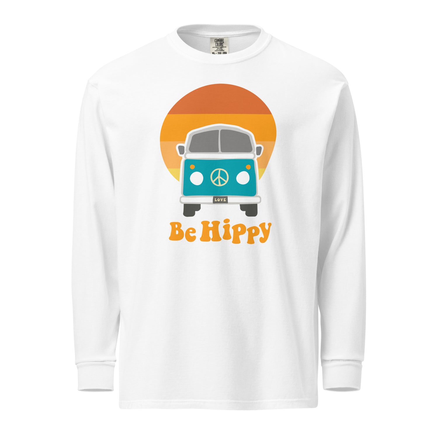 Sunset Bus Long Sleeve Tee