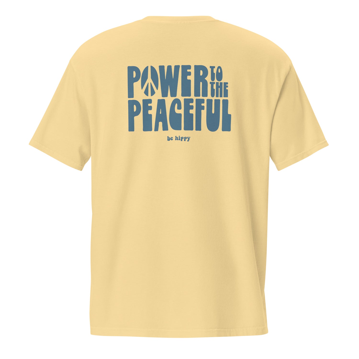 Power to the Peaceful Pocket Tee