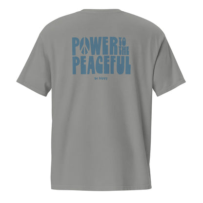 Power to the Peaceful Pocket Tee