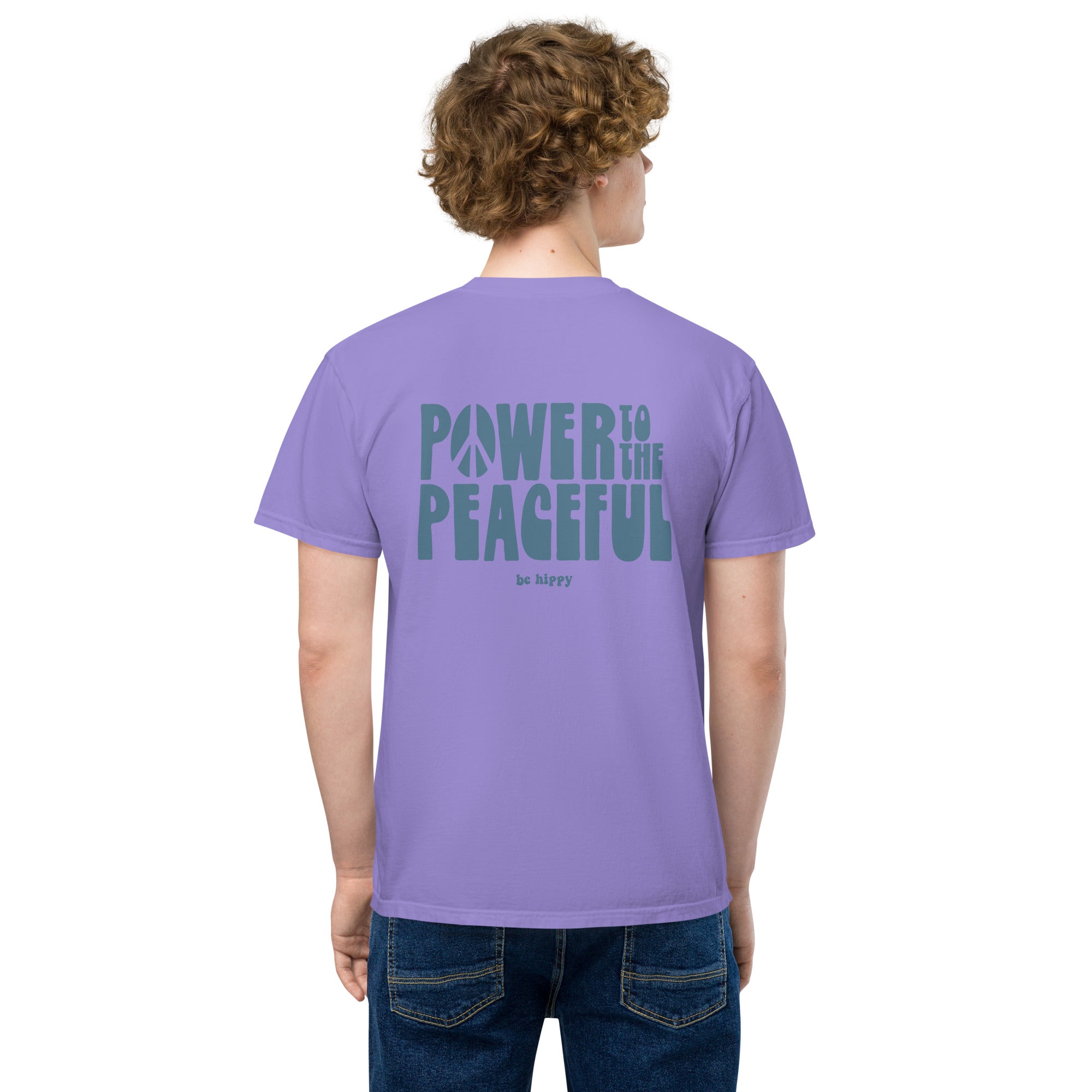 Power to the Peaceful Pocket Tee