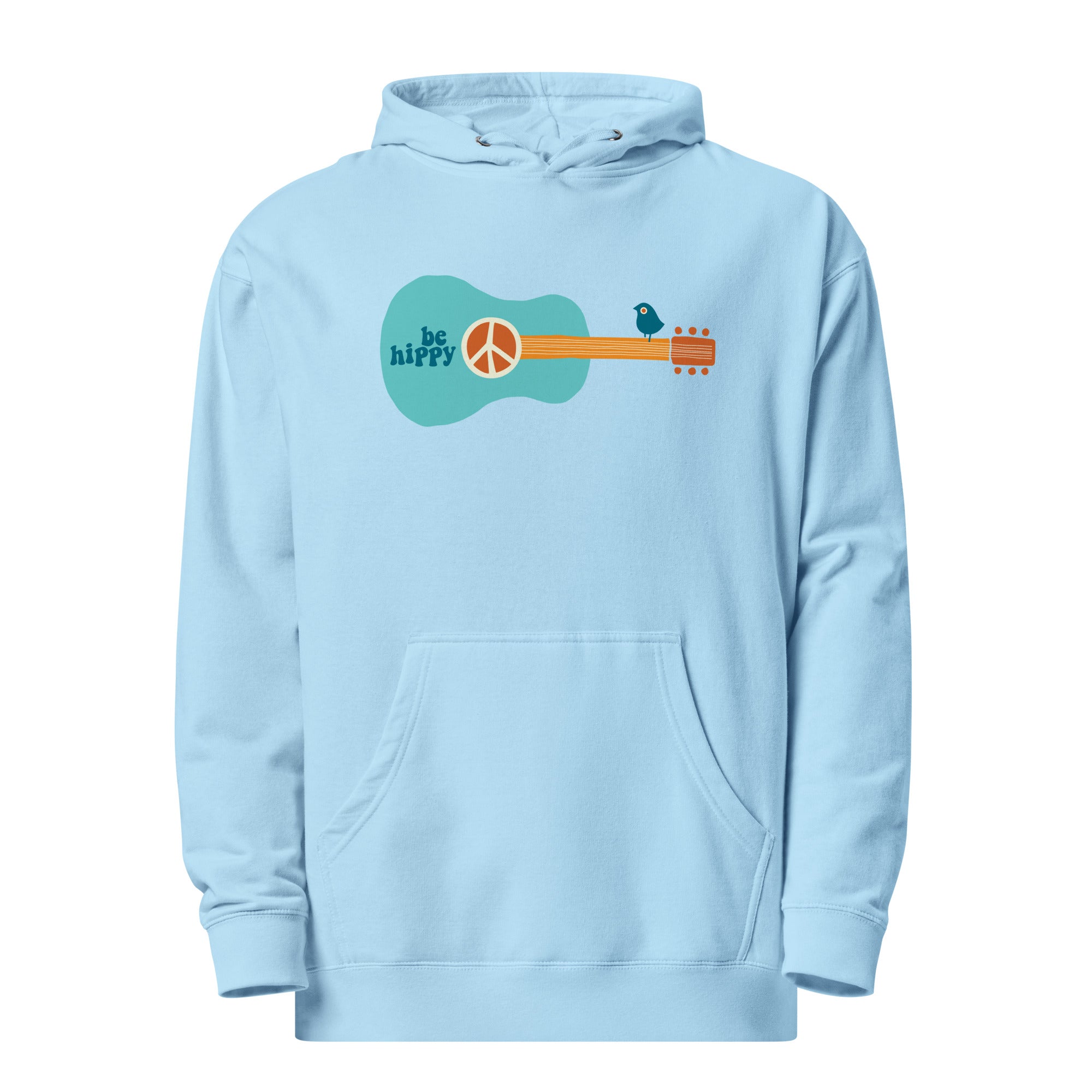 Peace Guitar Midweight Hoodie