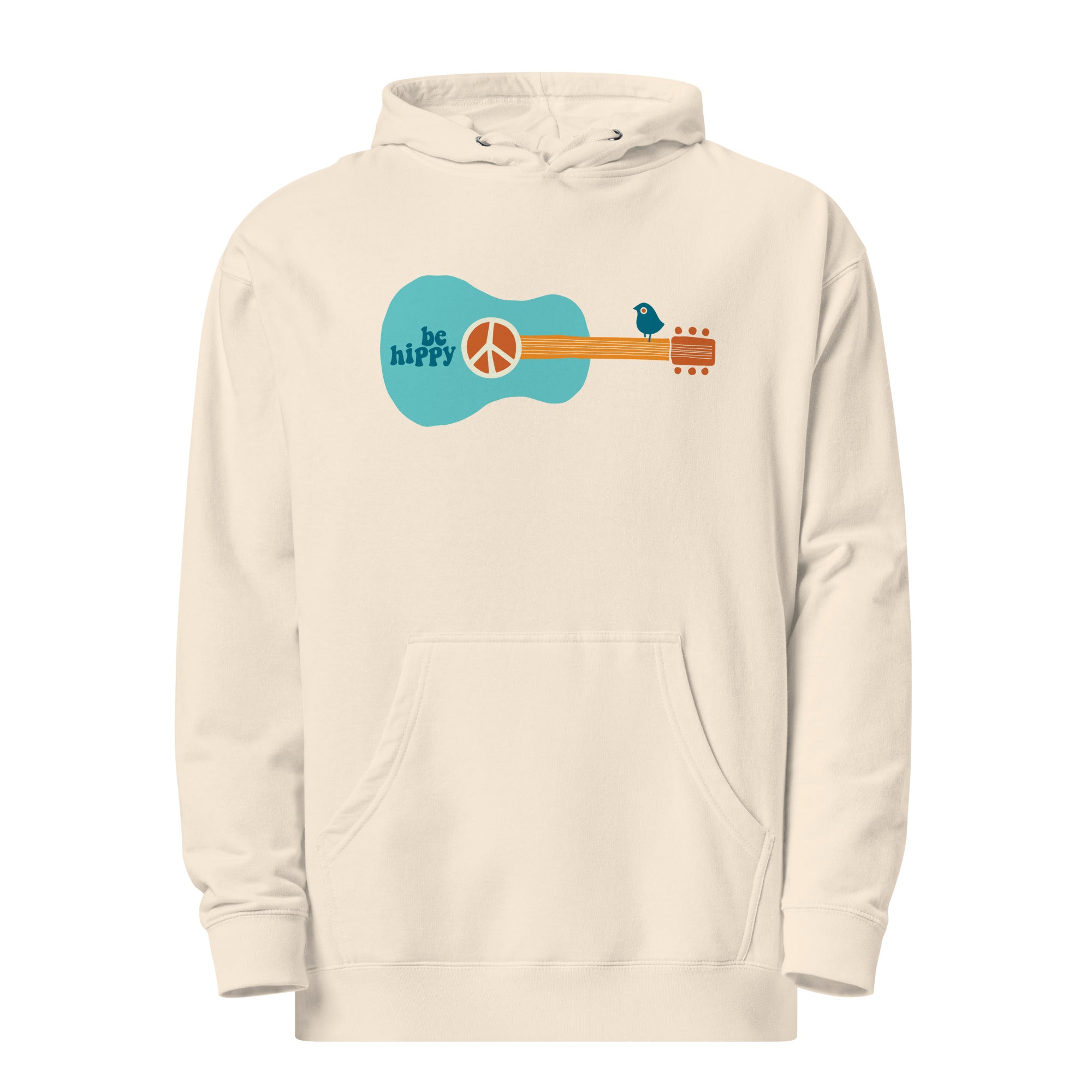 Peace Guitar Midweight Hoodie