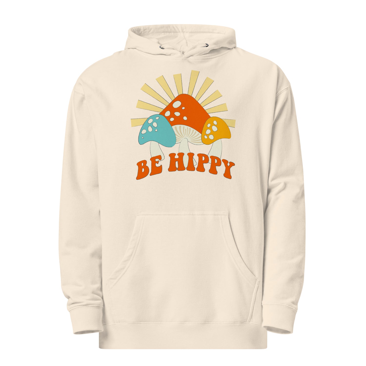 Hippy Mushroom Midweight Hoodie