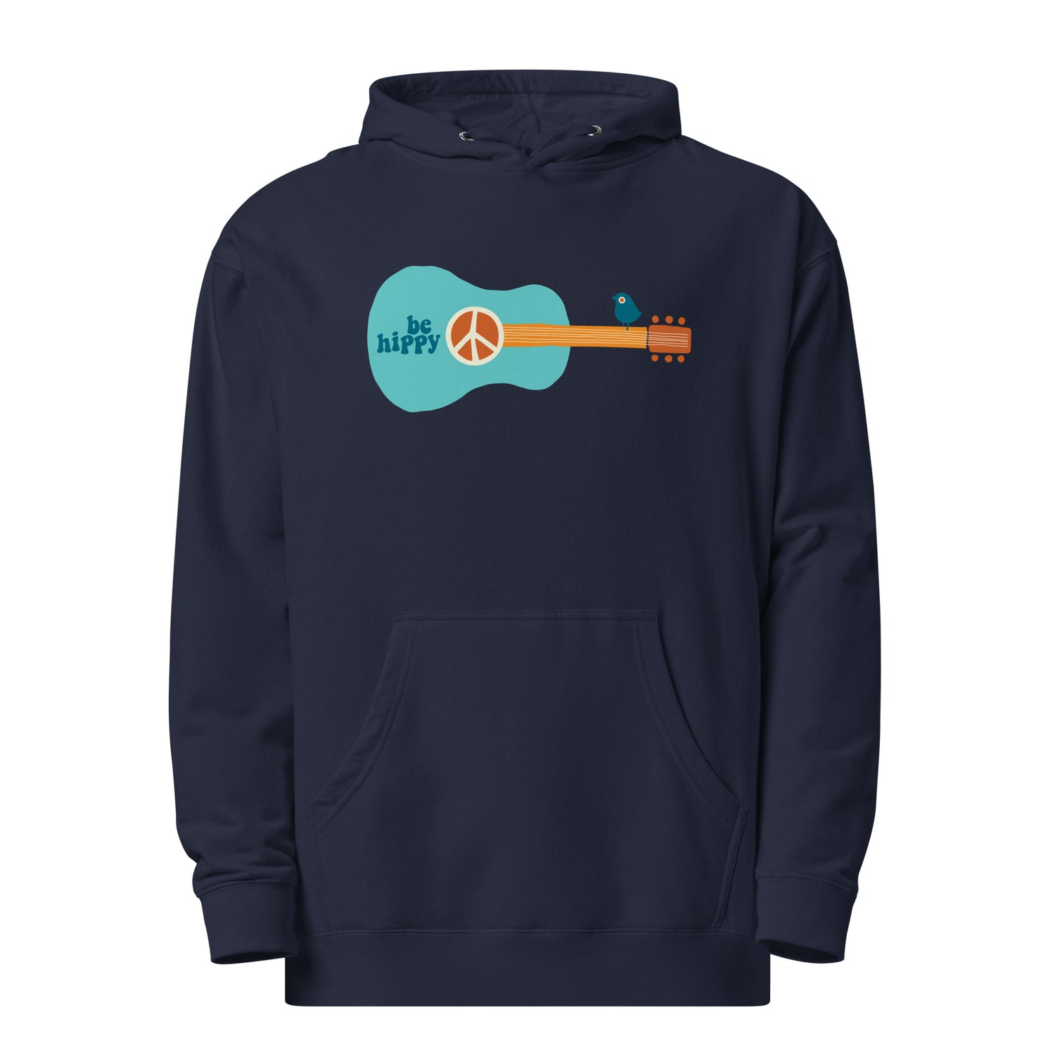 Peace Guitar Midweight Hoodie