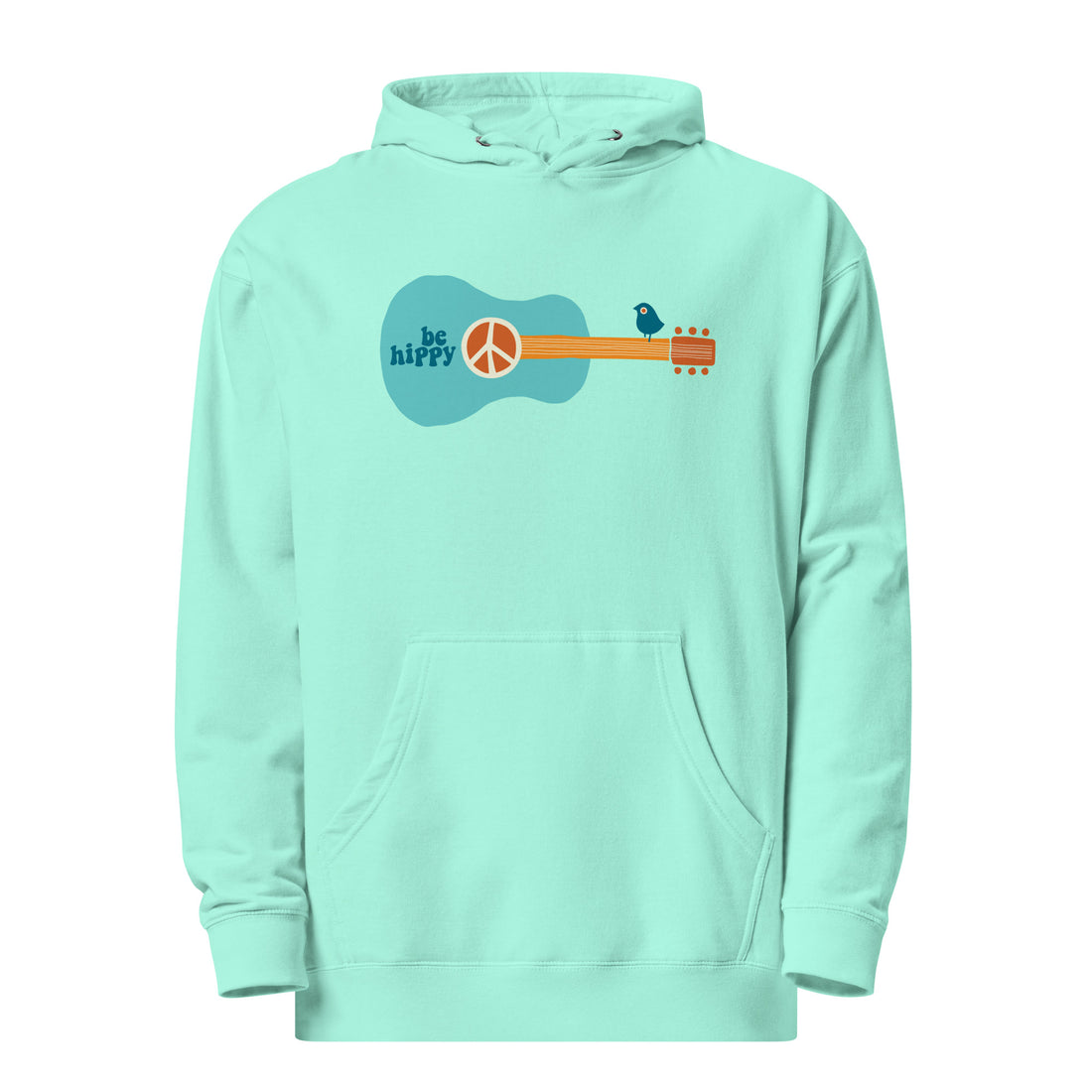 Peace Guitar Midweight Hoodie