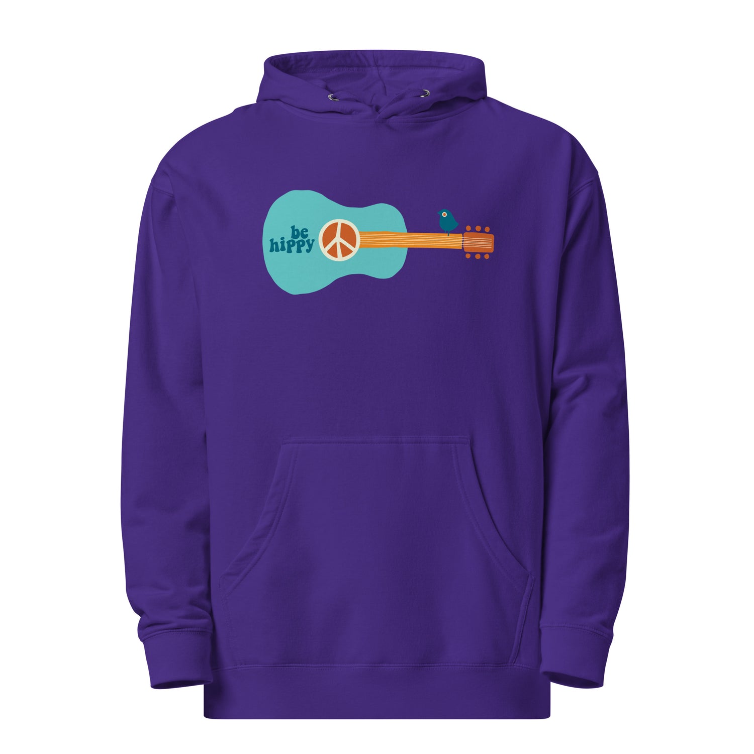 Peace Guitar Midweight Hoodie